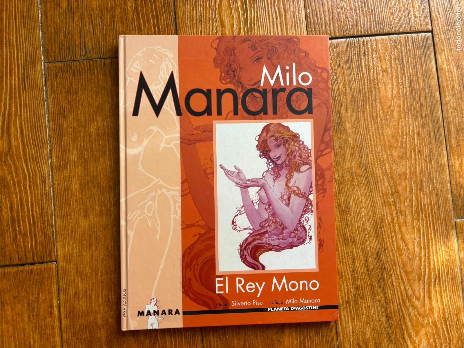 C&oacute;mics: EL REY MONO - MILO MANARA EDITORIAL PLANETA - TAPA DURA