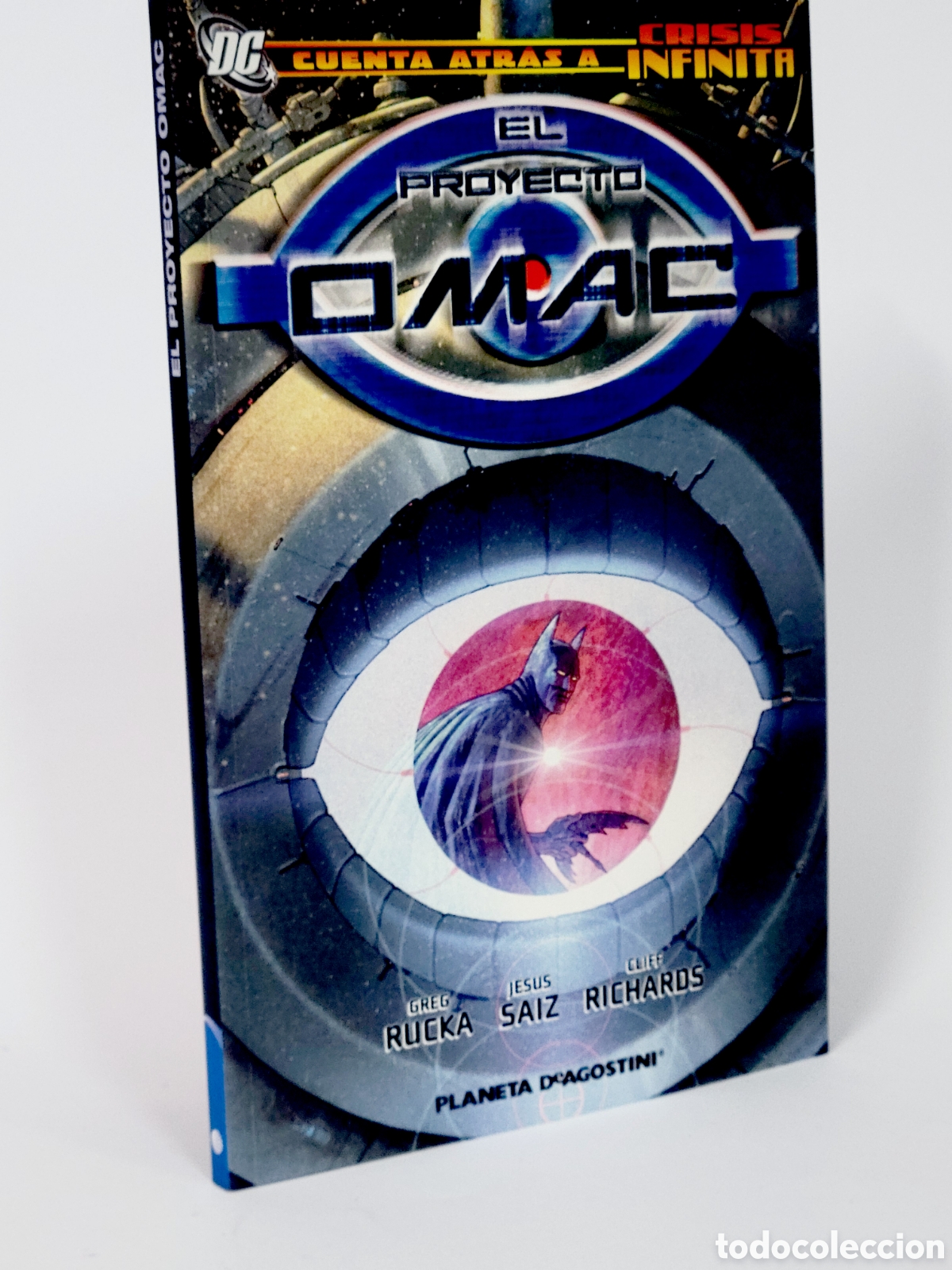 C&oacute;mics: C&Oacute;MIC EL PROYECTO OMAC CUENTA ATR&Aacute;S CRISIS INFINITA DC PLANETA DEAGOSTINI TAPA BLANDA DE KIOSCO