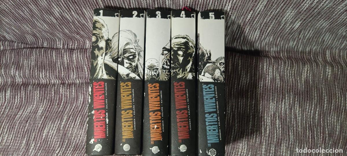 C&oacute;mics: Los muertos vivientes, integral planeta, n&uacute;meros 1 a 5