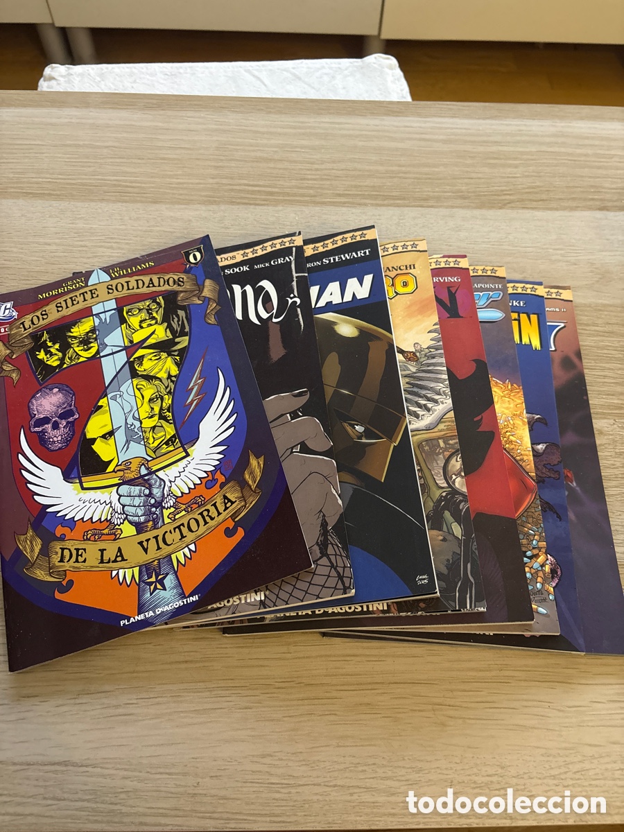 C&oacute;mics: Los siete soldados de la victoria. Obra completa. Grant Morrison.