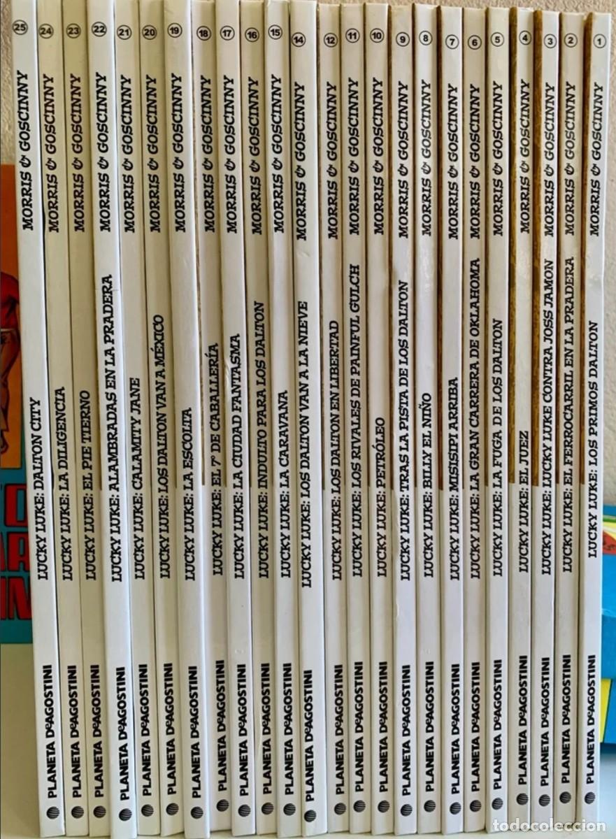 C&oacute;mics: &Aacute;lbumes de Lucky Luke - EL PRECIO ES POR 1 LIBRO a elegir - Planeta de Agostini (c&oacute;mics tintin etc)