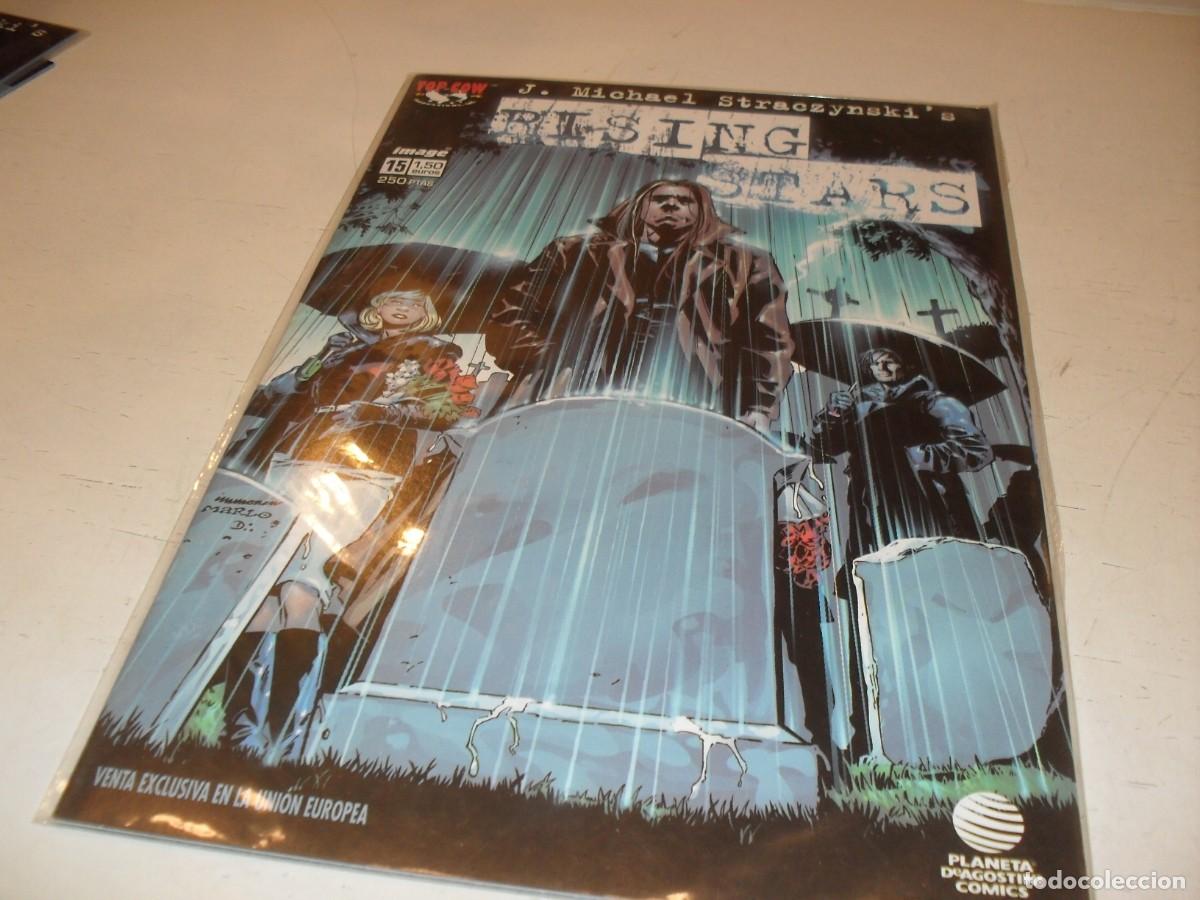 C&oacute;mics: RISING STARS N&ordm; 15,DE 17,,DE J,MICHAEL STRACZYNSKI,CON PUBLICIDAD DE CROSSGEN,PLANETA,2000,DE KIOSKO