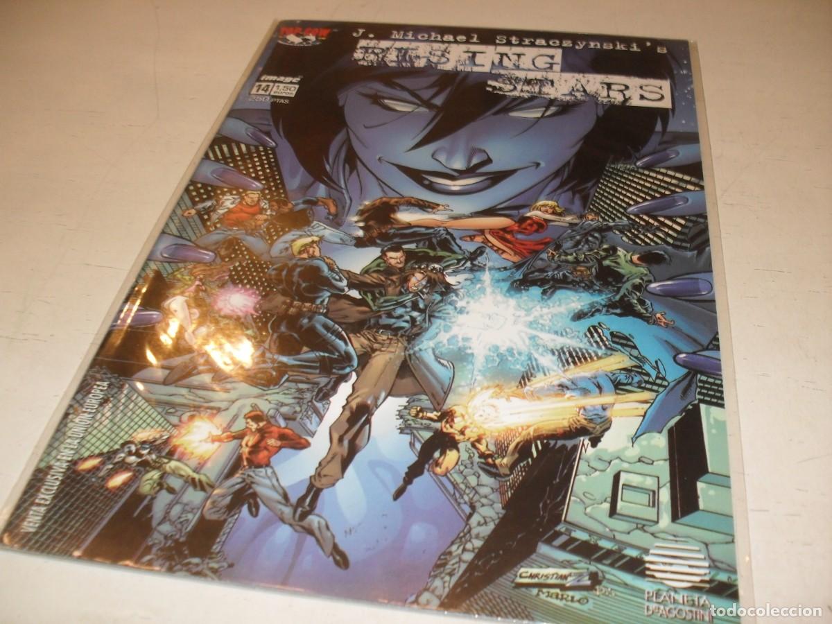 C&oacute;mics: RISING STARS N&ordm; 14,DE 17,DE J,MICHAEL STRACZYNSKI,CON PUBLICIDAD DE CROSSGEN,PLANETA,2000,DE KIOSKO