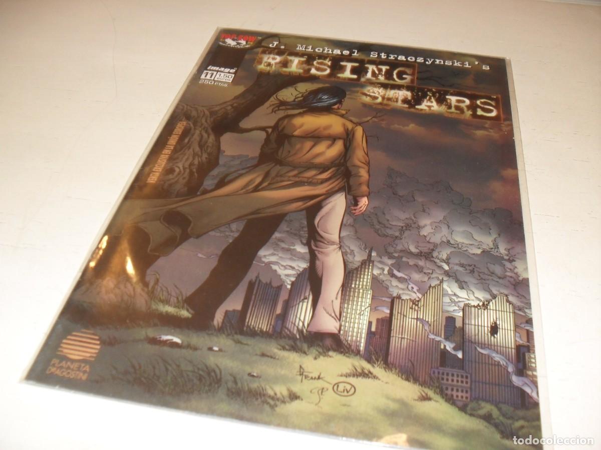 C&oacute;mics: RISING STARS N&ordm; 11,DE 17,,DE J,MICHAEL STRACZYNSKI, Y PUBLICIDAD DE STAR WARS,PLANETA,2000,DE KIOSKO