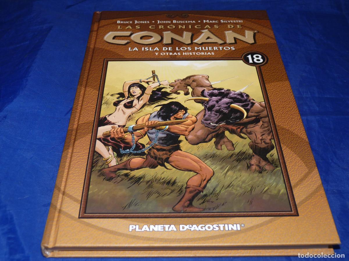 C&oacute;mics: Las cr&oacute;nicas de Conan #18: La isla de los muerto: La isla de los muertos y otras historias OREFSLL