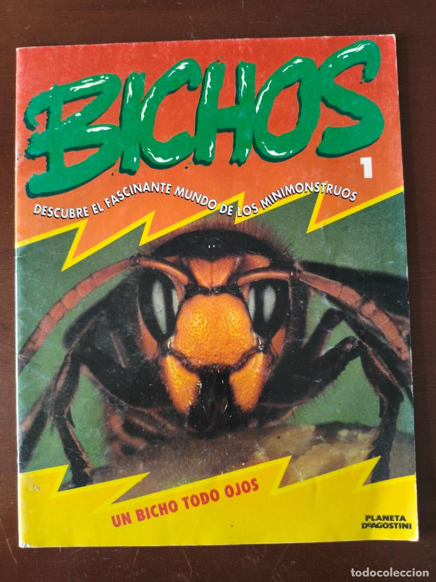 C&oacute;mics: Lote 5 Fasc&iacute;culos Revistas Bichos Planeta DeAgostini (N&uacute;meros 1 al 5) Vintage