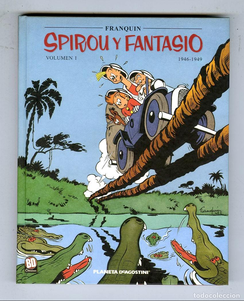 C&oacute;mics: Spirou y Fantasio vol.1 1946 - 1949 / BD Cl&aacute;sicos (Planeta DeAgostini, 2002) - Franquin