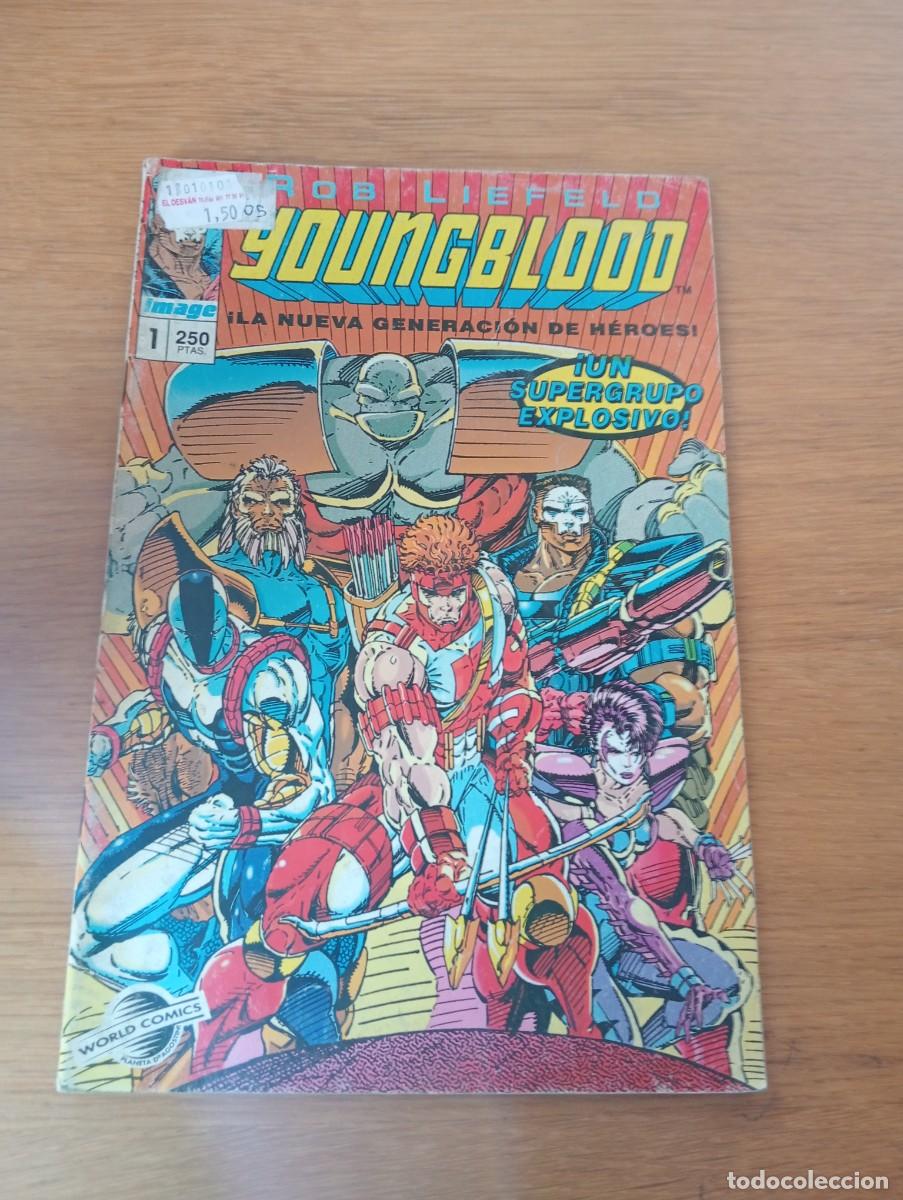 Comics : YOUNGBLOOD N.&ordm; 1 (DE 14). LA NUEVA GENERACI&Oacute;N DE H&Eacute;ROES. GRAPA. PLANETA. IMAGE. 1994.