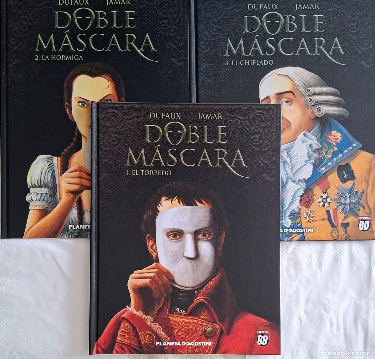 C&oacute;mics: DOBLE MASCARA . De DUFAUX Y JAMAR .COMPLETA, 3 TOMOS. Ed. PLANETA, ESPECIAL BD.
