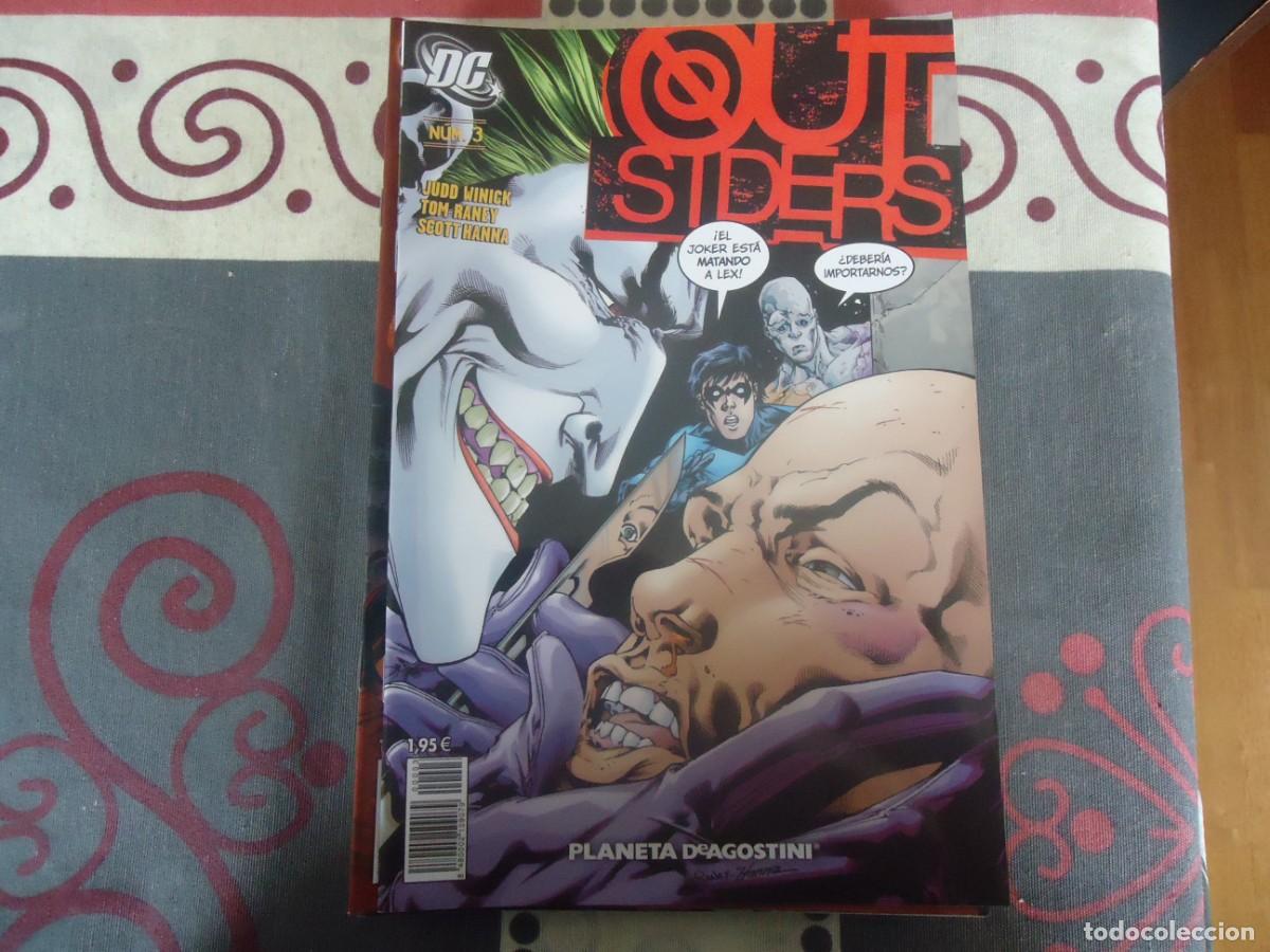 Comics : OUT SIDERS N&ordm; 3, QUIEN RIE EL ULTIMO