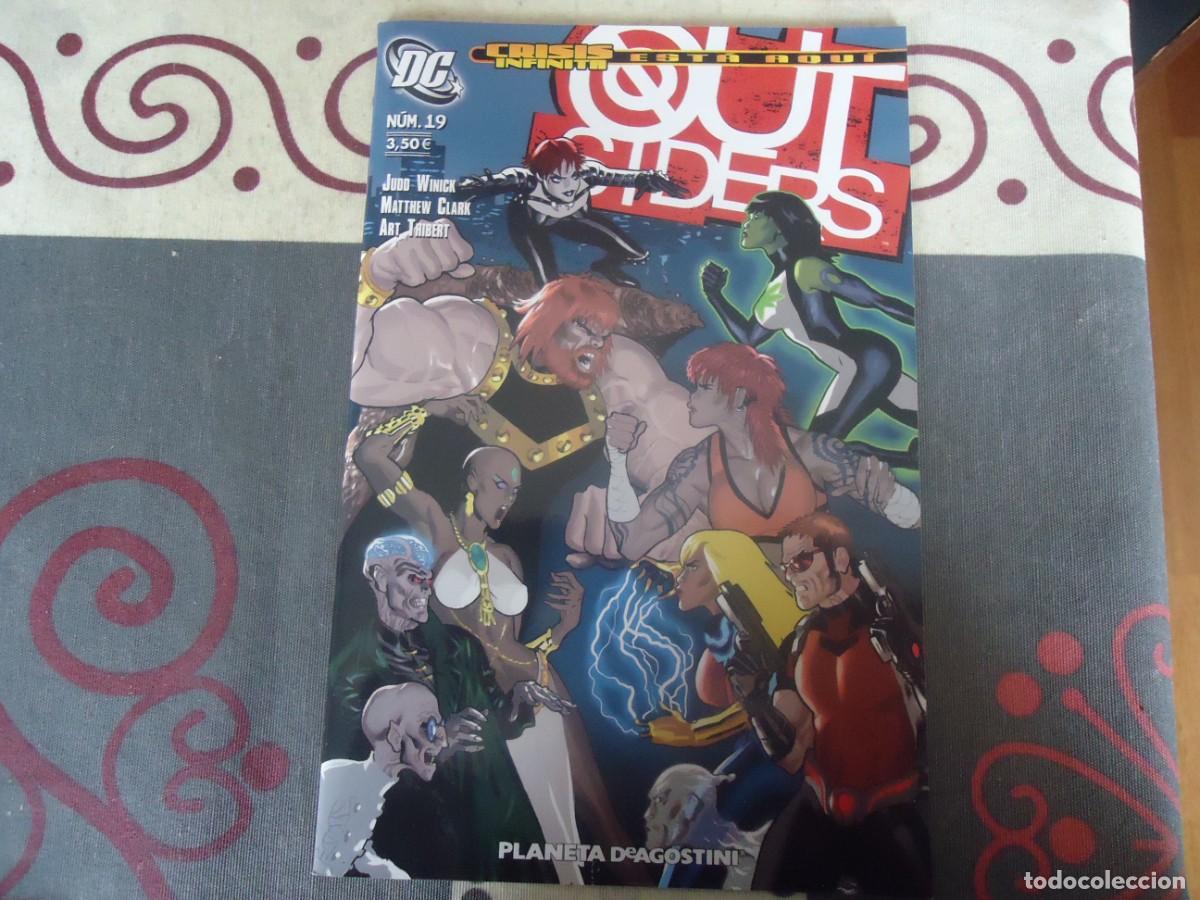 Comics : OUT SIDERS N&ordm; 19, REUNION N&ordm; 1
