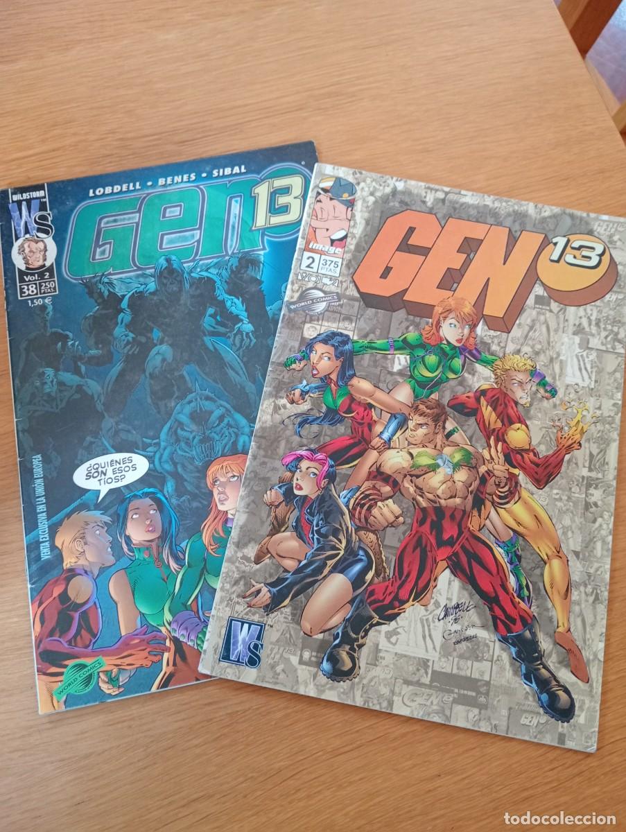 Comics: LOTE CON 2 EJEMPLARES DE GEN 13 VOL. 2 (DE 39). GRAPA. PLANETA. IMAGE. WORLD C&Oacute;MICS. 1997 &ndash; 2000.