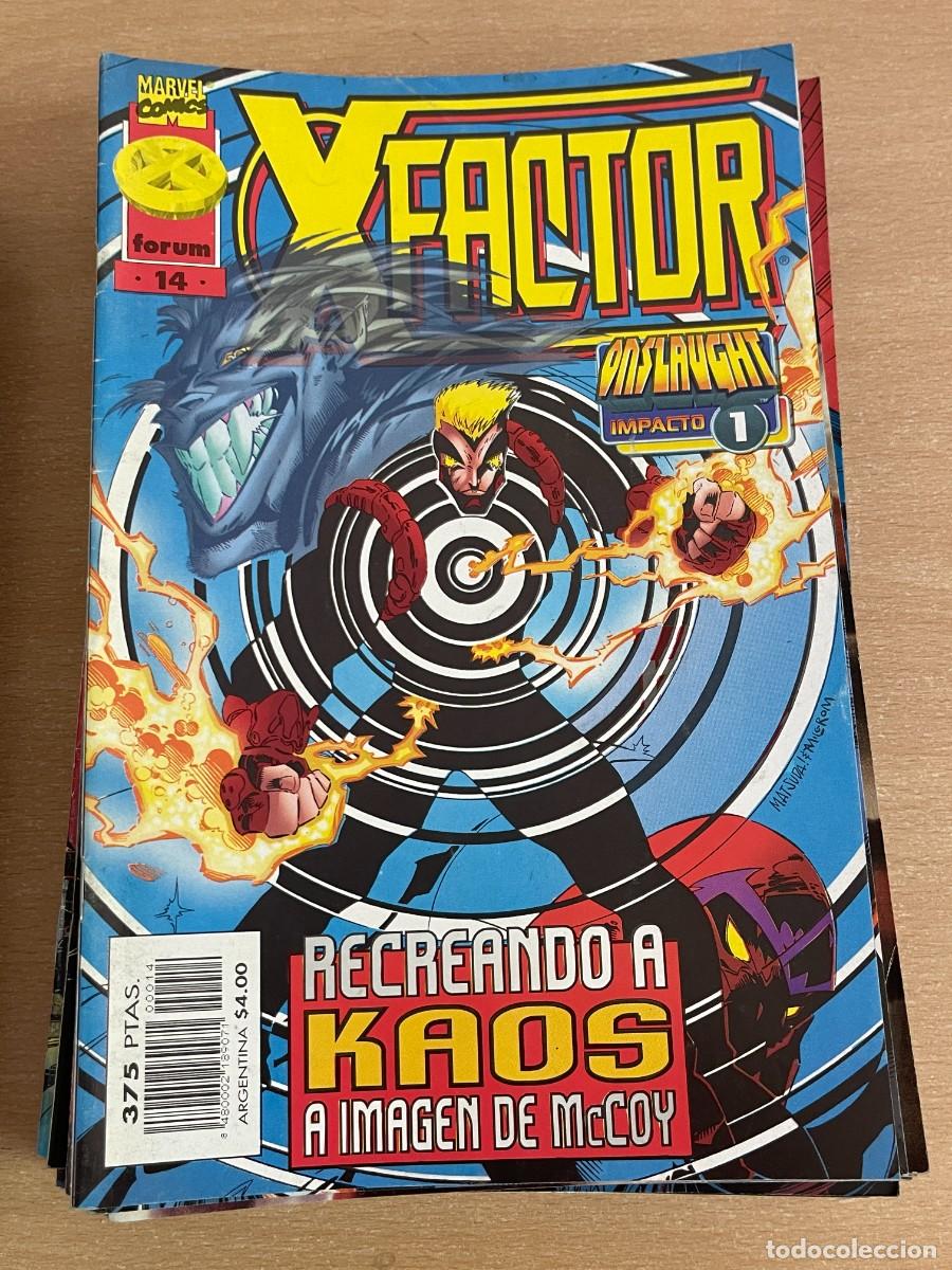 C&oacute;mics: Marvel Comics Forum LOTE 36 Ejemplares X FACTOR Editorial Planeta 1996 X MEN - Foto 15