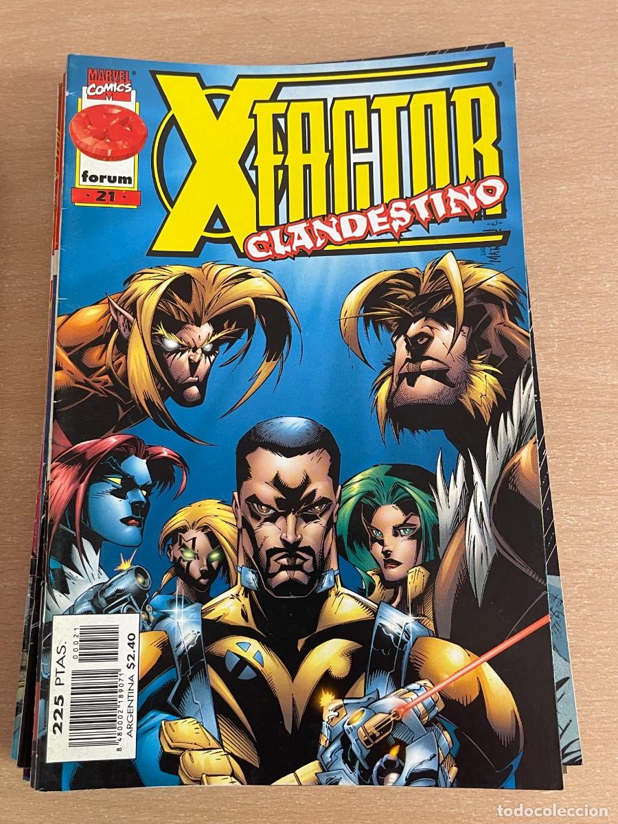 C&oacute;mics: Marvel Comics Forum LOTE 36 Ejemplares X FACTOR Editorial Planeta 1996 X MEN - Foto 21