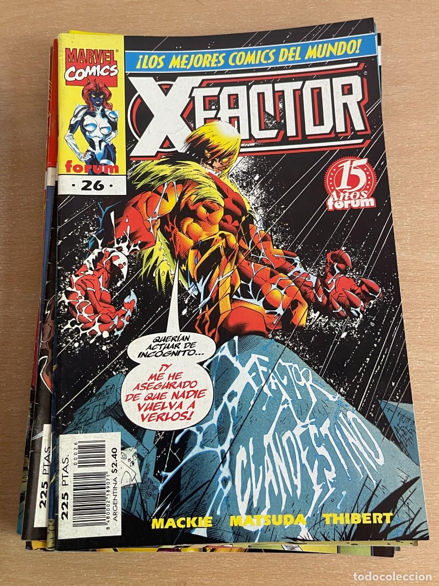C&oacute;mics: Marvel Comics Forum LOTE 36 Ejemplares X FACTOR Editorial Planeta 1996 X MEN - Foto 25