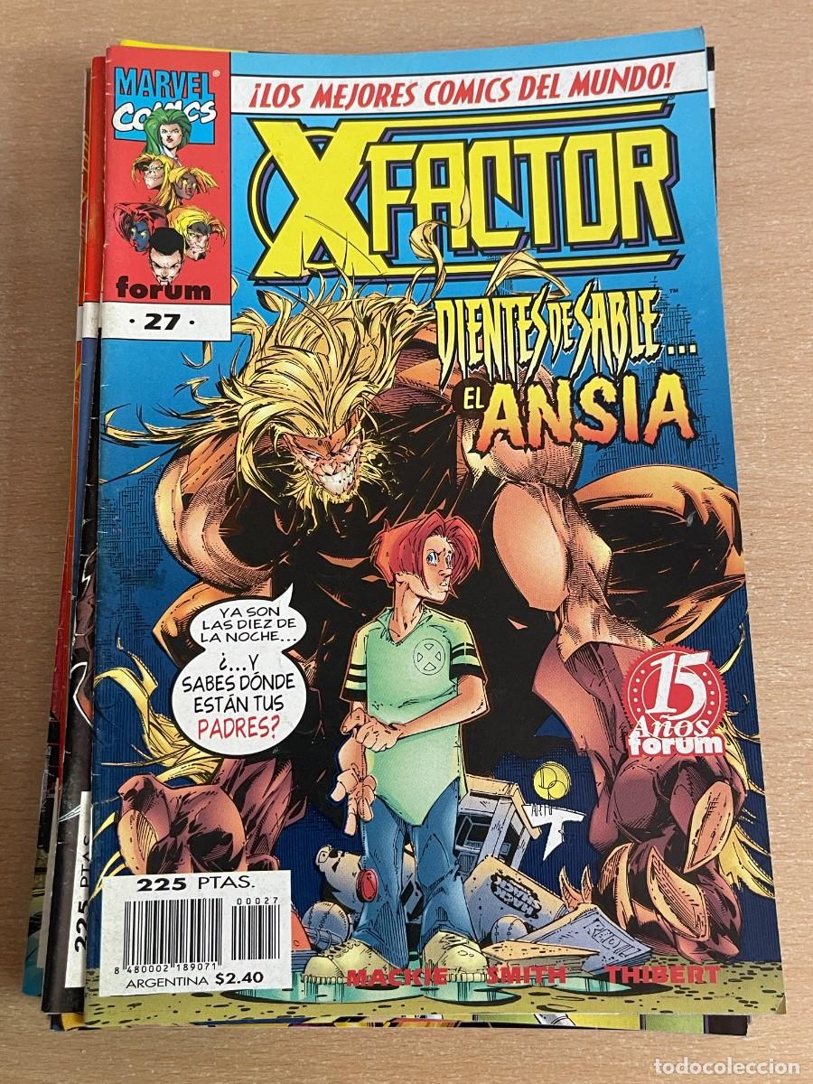 C&oacute;mics: Marvel Comics Forum LOTE 36 Ejemplares X FACTOR Editorial Planeta 1996 X MEN - Foto 26