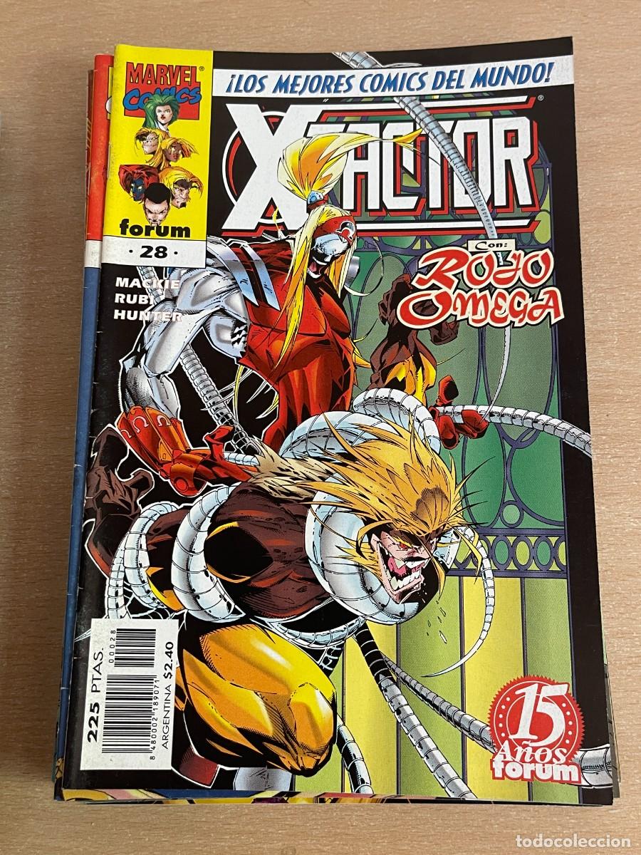 C&oacute;mics: Marvel Comics Forum LOTE 36 Ejemplares X FACTOR Editorial Planeta 1996 X MEN - Foto 27