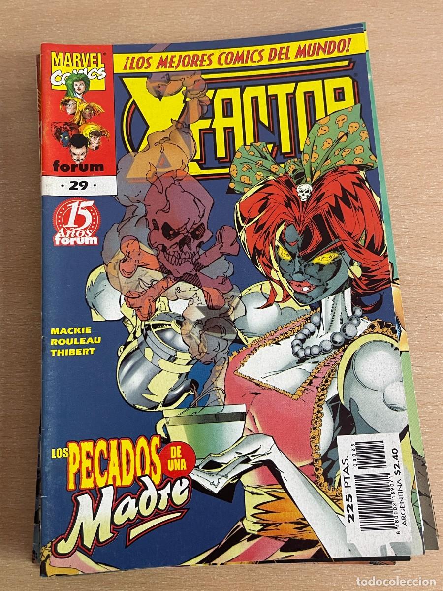 C&oacute;mics: Marvel Comics Forum LOTE 36 Ejemplares X FACTOR Editorial Planeta 1996 X MEN - Foto 28