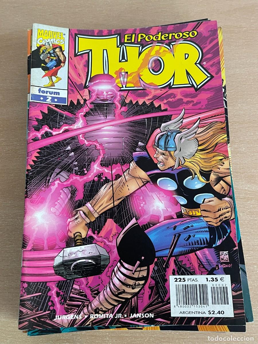 C&oacute;mics: Marvel Comics Forum LOTE 29 Ejemplares Heroes Return El Poderoso THOR Editorial Planeta 1998 - Foto 3