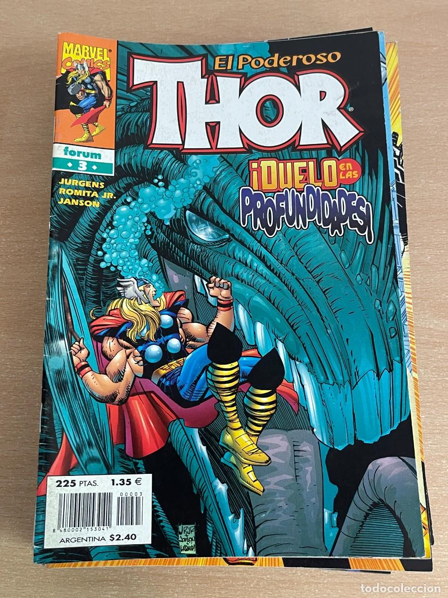 C&oacute;mics: Marvel Comics Forum LOTE 29 Ejemplares Heroes Return El Poderoso THOR Editorial Planeta 1998 - Foto 4