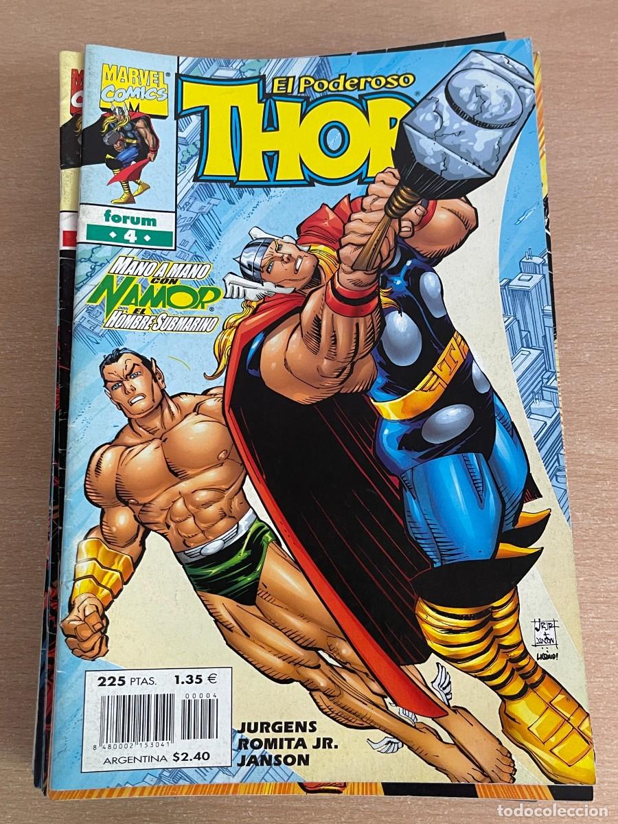 C&oacute;mics: Marvel Comics Forum LOTE 29 Ejemplares Heroes Return El Poderoso THOR Editorial Planeta 1998 - Foto 5