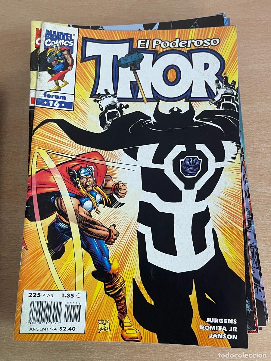 C&oacute;mics: Marvel Comics Forum LOTE 29 Ejemplares Heroes Return El Poderoso THOR Editorial Planeta 1998 - Foto 6