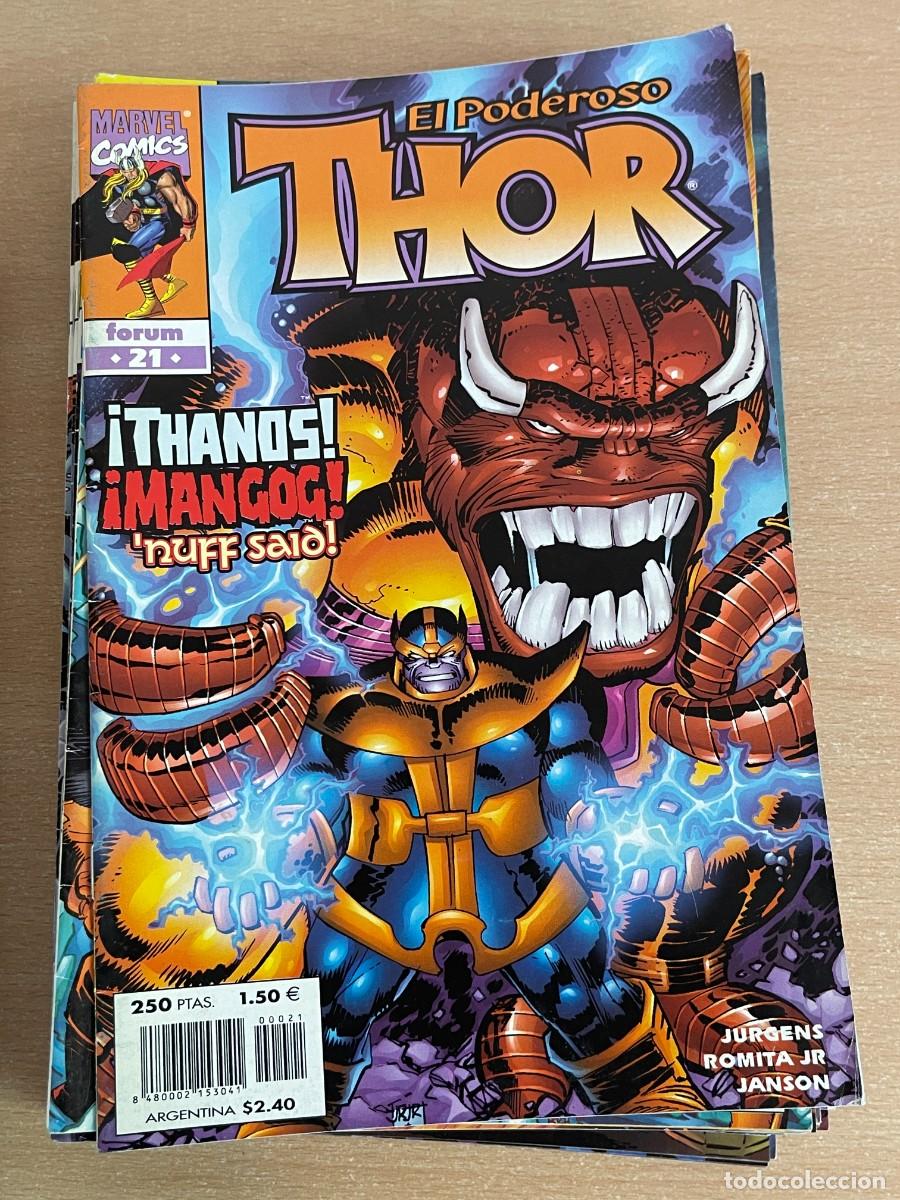 C&oacute;mics: Marvel Comics Forum LOTE 29 Ejemplares Heroes Return El Poderoso THOR Editorial Planeta 1998 - Foto 11