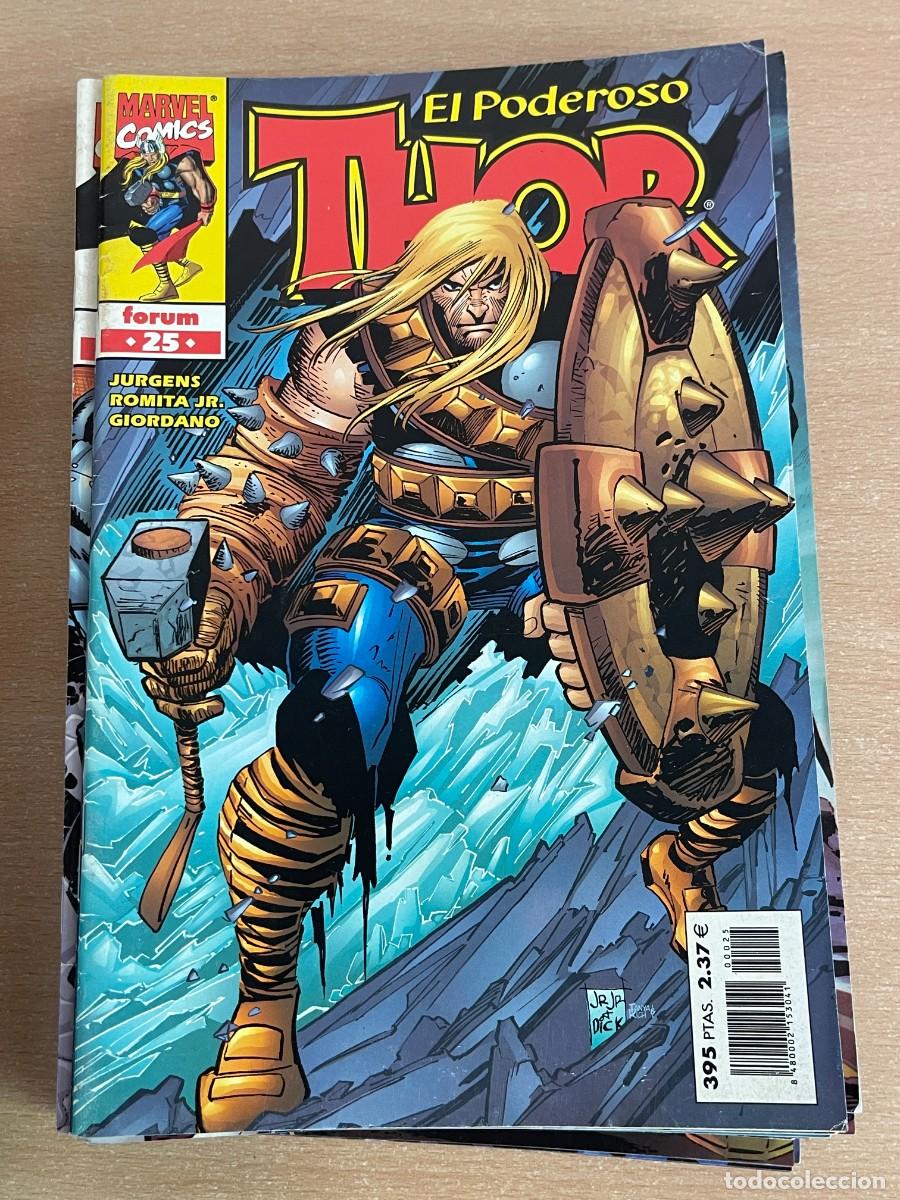 C&oacute;mics: Marvel Comics Forum LOTE 29 Ejemplares Heroes Return El Poderoso THOR Editorial Planeta 1998 - Foto 15