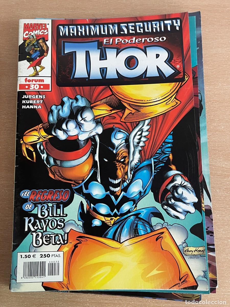 C&oacute;mics: Marvel Comics Forum LOTE 29 Ejemplares Heroes Return El Poderoso THOR Editorial Planeta 1998 - Foto 20