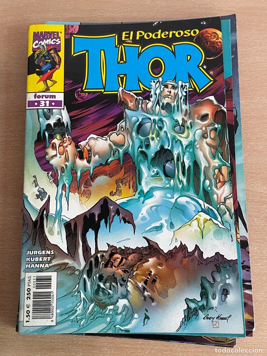 C&oacute;mics: Marvel Comics Forum LOTE 29 Ejemplares Heroes Return El Poderoso THOR Editorial Planeta 1998 - Foto 21