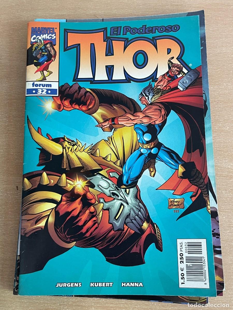 C&oacute;mics: Marvel Comics Forum LOTE 29 Ejemplares Heroes Return El Poderoso THOR Editorial Planeta 1998 - Foto 22