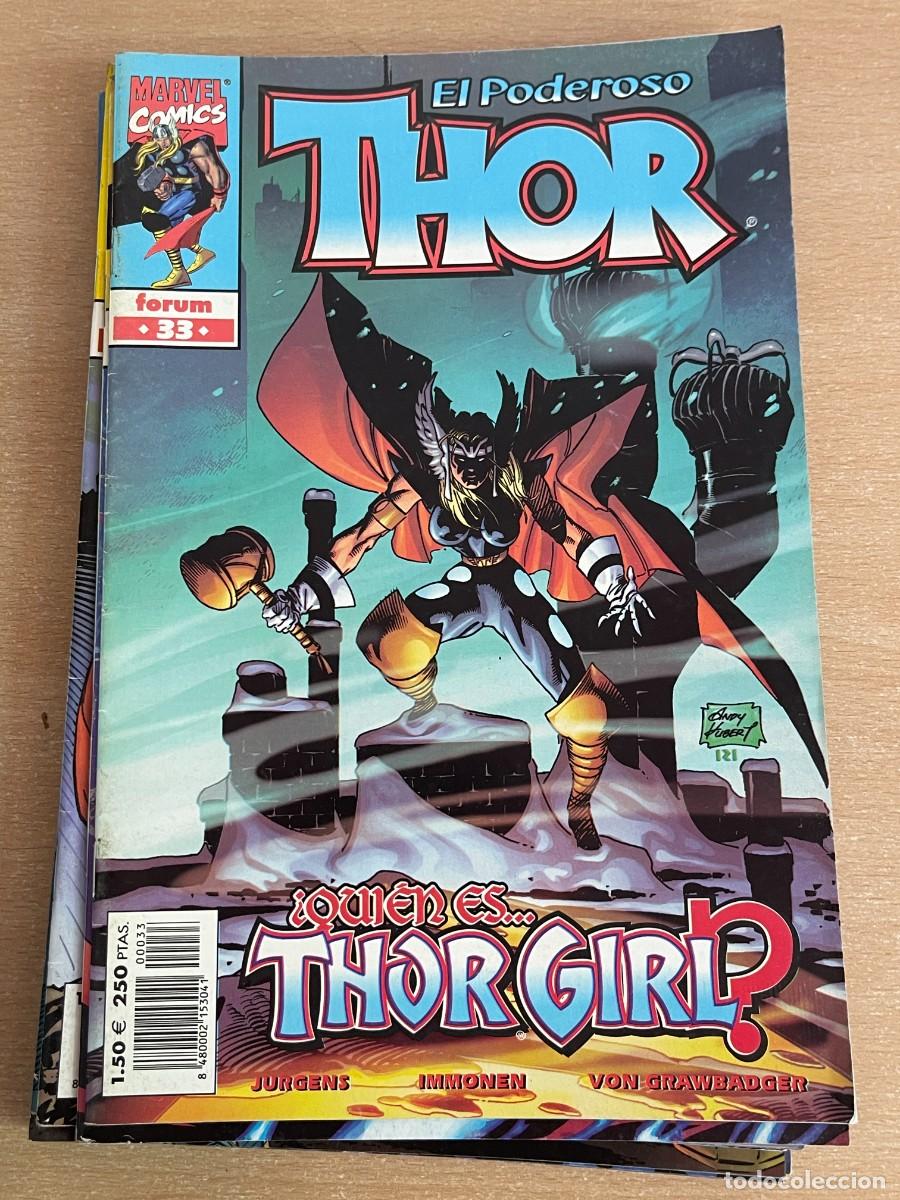 C&oacute;mics: Marvel Comics Forum LOTE 29 Ejemplares Heroes Return El Poderoso THOR Editorial Planeta 1998 - Foto 23