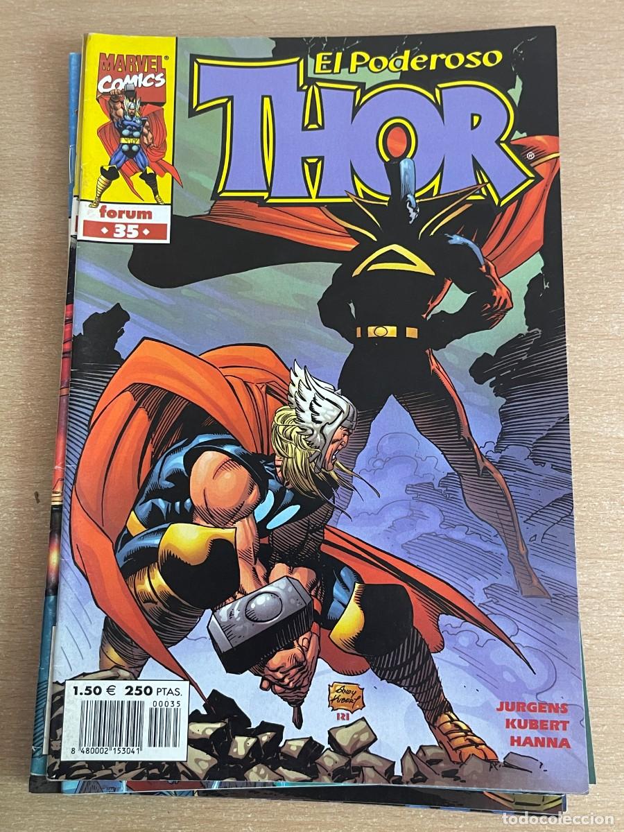 C&oacute;mics: Marvel Comics Forum LOTE 29 Ejemplares Heroes Return El Poderoso THOR Editorial Planeta 1998 - Foto 25