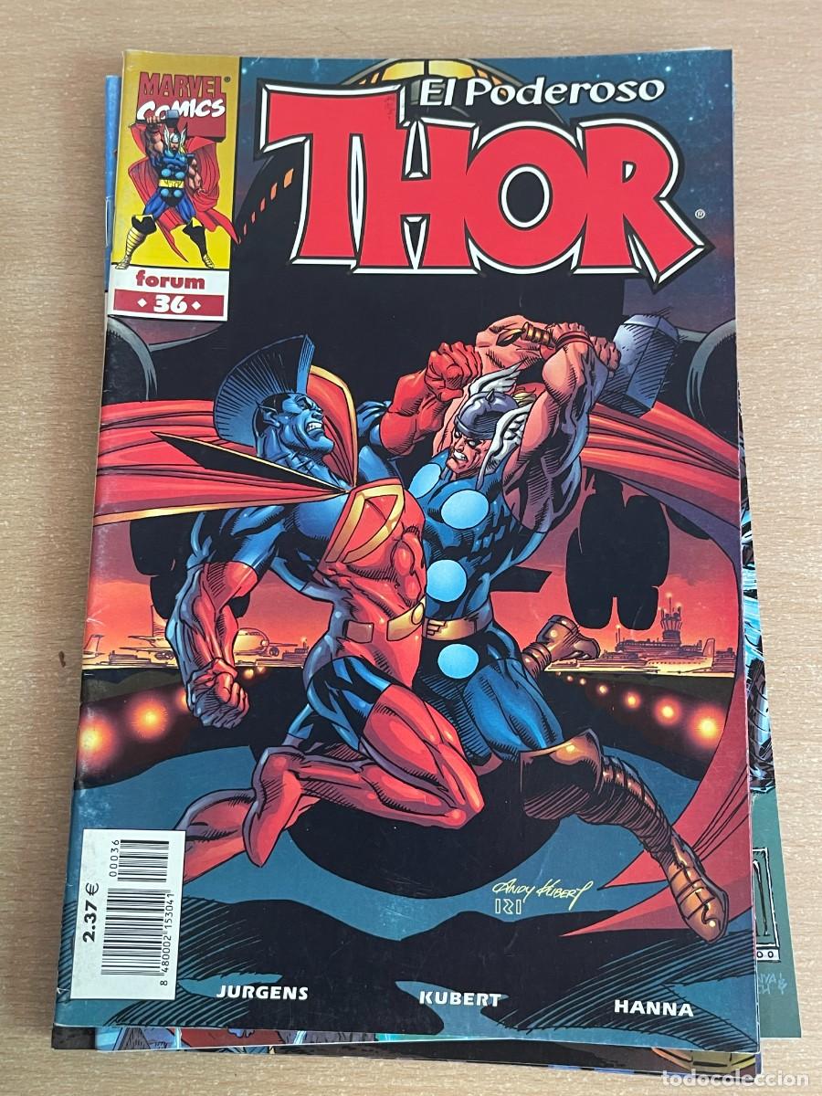 C&oacute;mics: Marvel Comics Forum LOTE 29 Ejemplares Heroes Return El Poderoso THOR Editorial Planeta 1998 - Foto 26