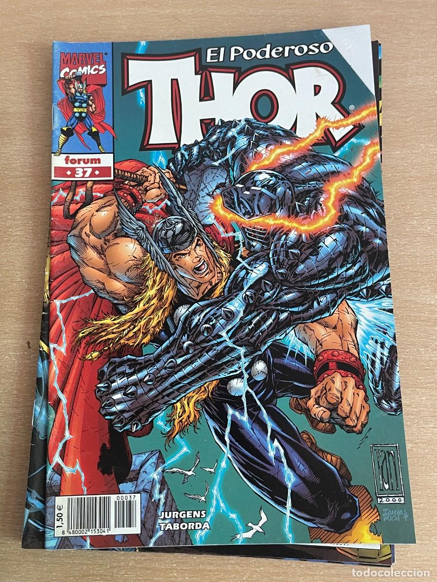 C&oacute;mics: Marvel Comics Forum LOTE 29 Ejemplares Heroes Return El Poderoso THOR Editorial Planeta 1998 - Foto 27