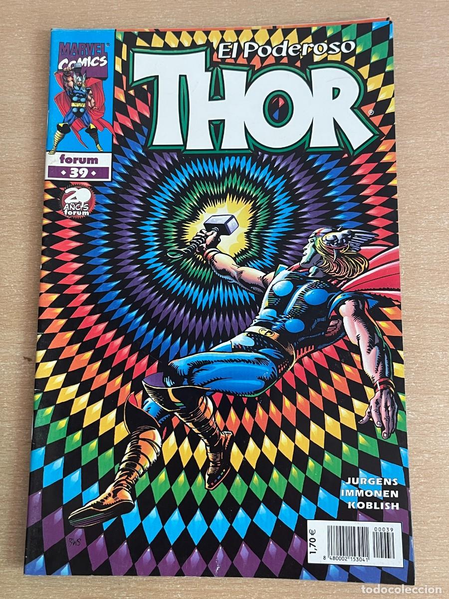 C&oacute;mics: Marvel Comics Forum LOTE 29 Ejemplares Heroes Return El Poderoso THOR Editorial Planeta 1998 - Foto 29