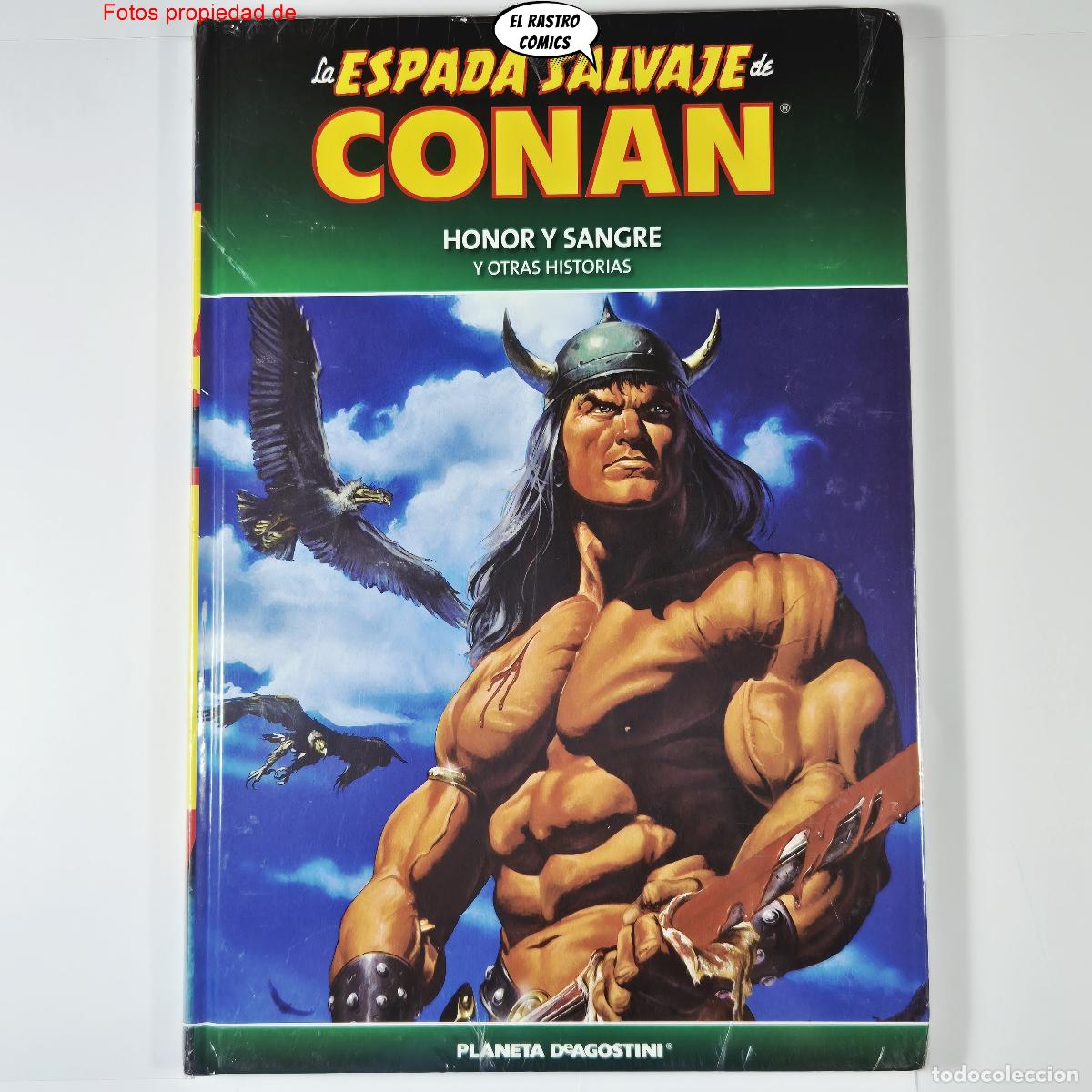 C&oacute;mics: La espada salvaje de Conan 54, Honor y sangre, Planeta, precintado, coleccionable