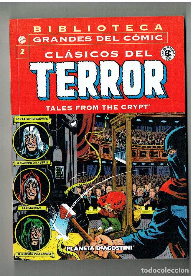 C&oacute;mics: BIBLIOTECA GRANDES DEL C&Oacute;MIC. CL&Aacute;SICOS DEL TERROR, N&ordm; 2. PLANETA 2003. (B/56.1 RUM)