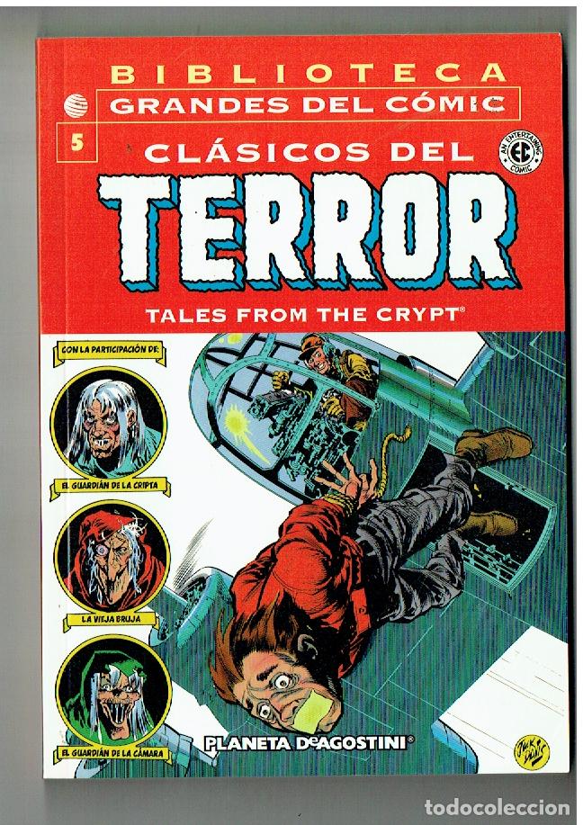 C&oacute;mics: BIBLIOTECA GRANDES DEL C&Oacute;MIC. CL&Aacute;SICOS DEL TERROR, N&ordm; 5. PLANETA 2003. (B/56.1 RUM)
