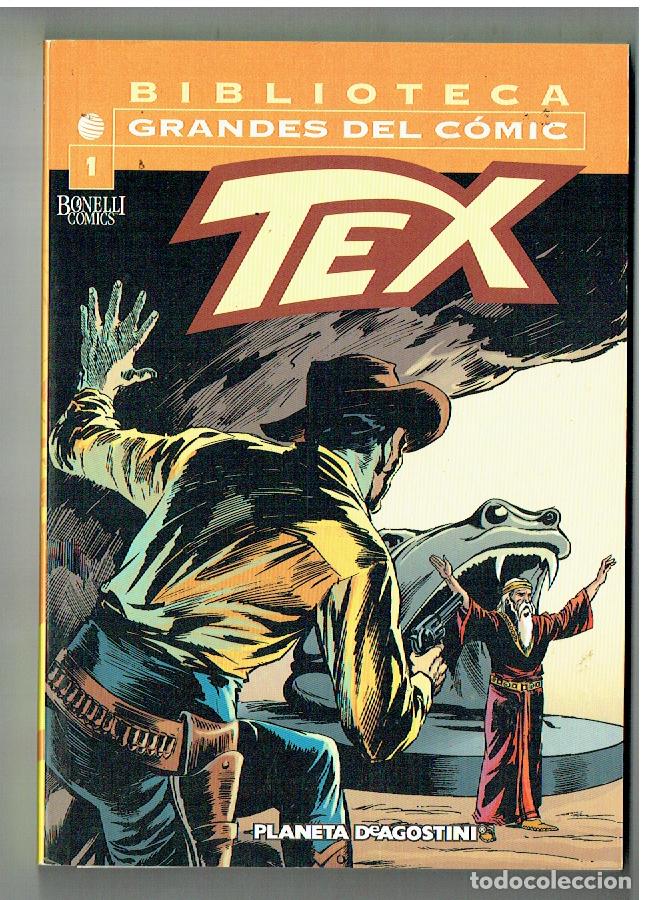 C&oacute;mics: BIBLIOTECA GRANDES DEL COMIC. TEX. N&ordm; 1. PLANETA. (B/56.1 RUM)