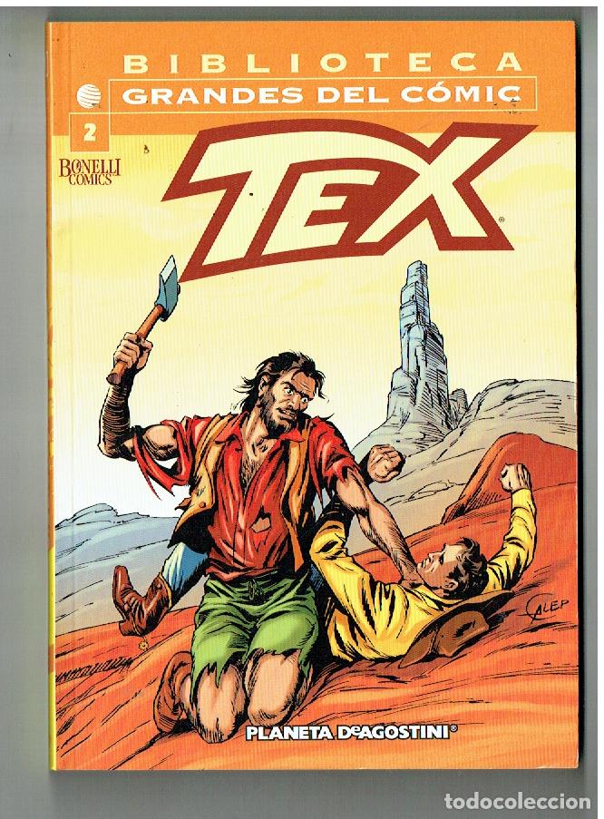 C&oacute;mics: BIBLIOTECA GRANDES DEL COMIC. TEX. N&ordm; 2. PLANETA. (B/56.1 RUM)