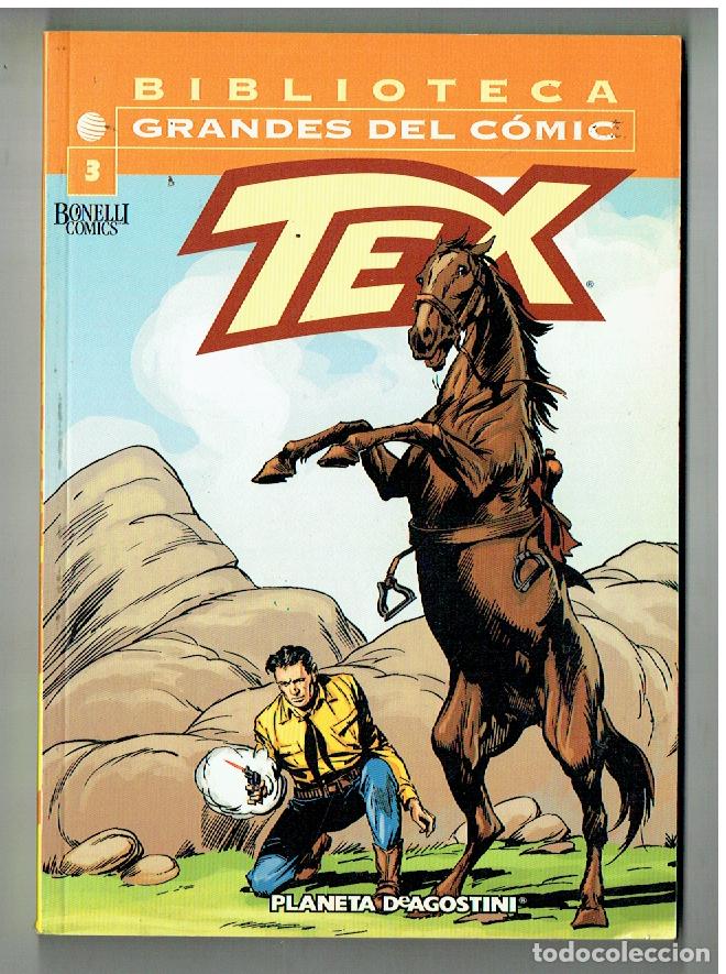 C&oacute;mics: BIBLIOTECA GRANDES DEL COMIC. TEX. N&ordm; 3. PLANETA. (B/56.1 RUM)
