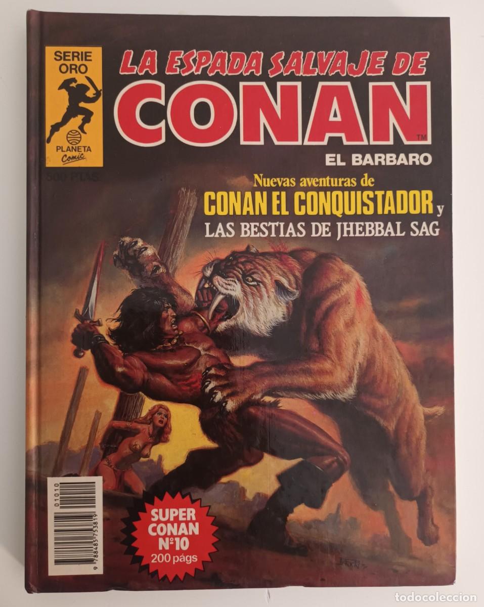 C&oacute;mics: Super Conan n&ordm; 10. Incluye varios anuales Usa. Buen estado