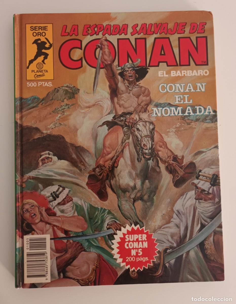 C&oacute;mics: Super Conan n&ordm;5. Conan el n&oacute;mada. Con nacer&aacute; una bruja y otras aventuras
