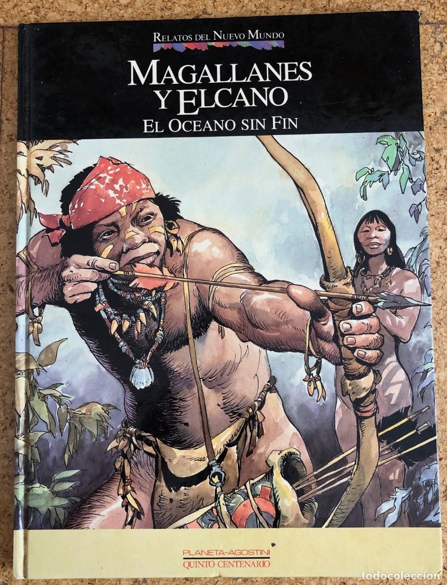 C&oacute;mics: RELATOS DEL NUEVO MUNDO. MAGALLANES Y ELCANO. EL OCEANO SIN FIN POR E. S. ABUL&Iacute; Y LUIS BERMEJO
