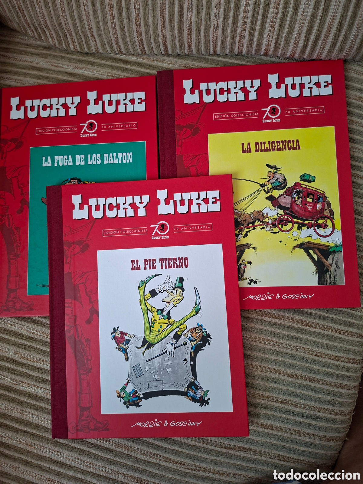 C&oacute;mics: LUCKY LUKE : N&deg;s 1, 2 y 3 de la edici&oacute;n coleccionista-70 aniversario
