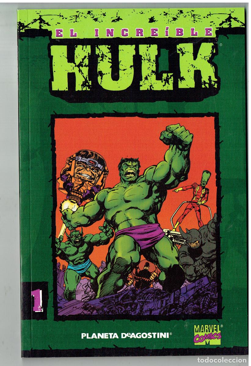 C&oacute;mics: EL INCREIBLE HULK. N&ordm; 1. PLANETA. (B/55.2 RUM)