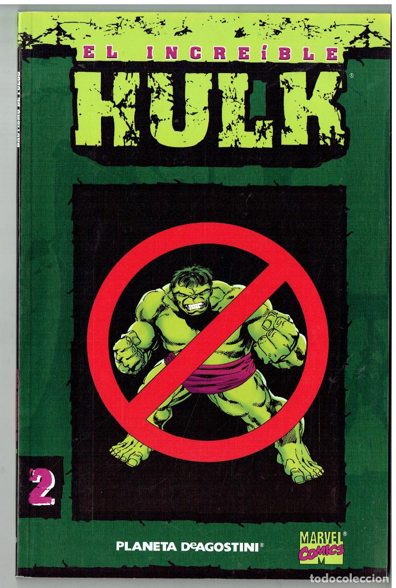 C&oacute;mics: EL INCREIBLE HULK. N&ordm; 2. PLANETA. (B/55.2 RUM)