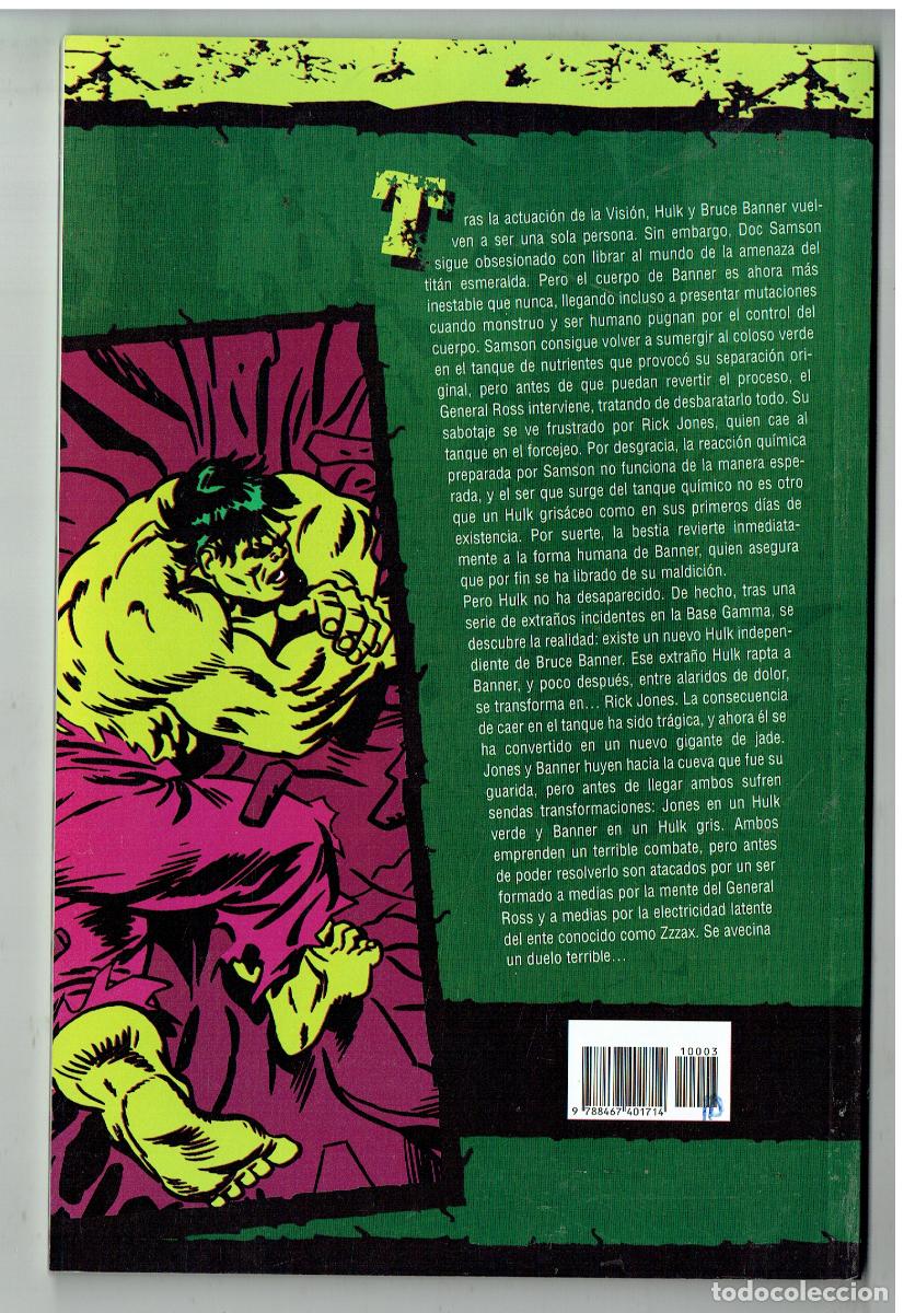 C&oacute;mics: EL INCREIBLE HULK. N&ordm; 3. PLANETA. (B/55.2 RUM) - Foto 2