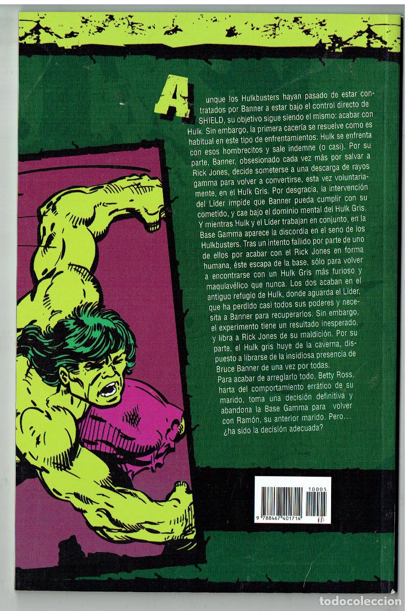 C&oacute;mics: EL INCREIBLE HULK. N&ordm; 5. PLANETA. (B/55.2 RUM) - Foto 2